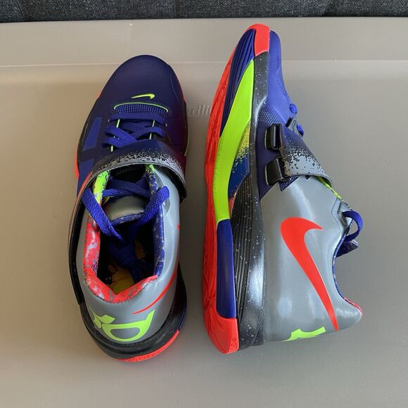 Nike Air Zoom KD 4 Nerf 2024 Basketball Shoe Men Sz 9.5 New Rare FQ8180-400 main image 7